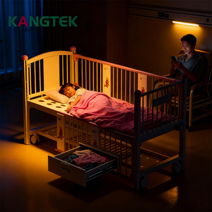 小児用看護ベッド 安定性と堅牢性に優れた病院用家具 - Product Image 3