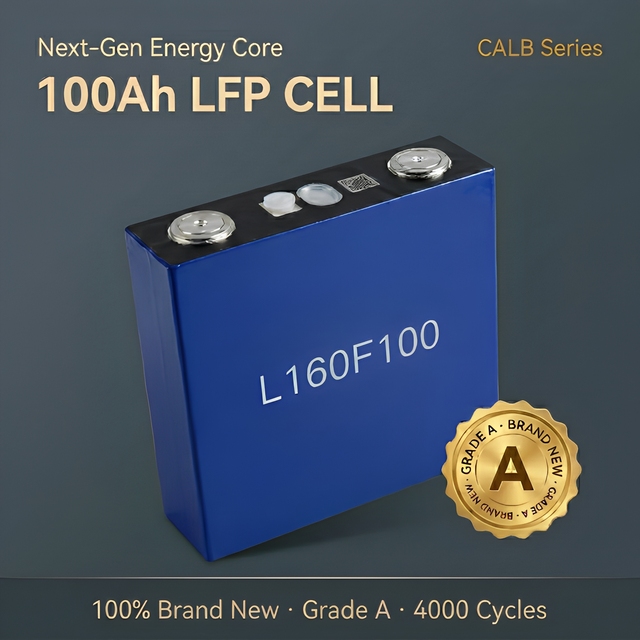 MSCE Professional Supplier 4000 cycles 100Ah Automotive Rectangular Lfp Lithium Ion Battery Cells For Telecom