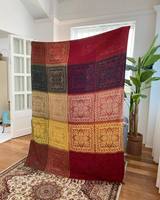 Fournisseur chinois prêt à expédier couverture bohème tissée couverture en chenille pour l'extérieur vintage