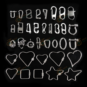 Llavero de Metal Resistente a la Corrosión, Gancho de Acero Inoxidable de Alta Resistencia, Conector de Clip para Correa de Bolsa, Correa de Cuero - Product Image 6