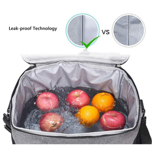 Portable Thermal Food Delivery <b>Bag</b> Custom Large Leakproof Insulated <b>Tote</b> <b>Bag</b> Thermal Lunch Soft Cooler <b>Bag</b> - Product Image 4