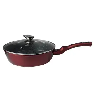 High Quality Kitchen Sauce Cooking Pot Wholesale Carbon Steel Non-Stick Soup Pot With Lid