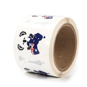 Rollo personalizado, resistente al agua, Impresión de etiquetas redondas, logotipo de producto comercial personalizado, pegatinas para etiquetas de embalaje - Product Image 3