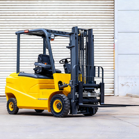 Meilleur prix Chariot élévateur électrique 1,5 tonne 2 tonnes 2,5 tonnes Batterie au lithium Entièrement électrique 4 roues Tout terrain Entrepôt Chariot élévateur automatique