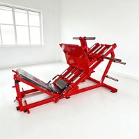 Presse à jambes professionnelle OEM à charge libre, équipement de musculation robuste pour salle de sport, plateau de pied réglable pour centre de remise en forme