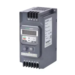 Medium Type Variable Frequency Converter Drive 1Hp Three Phase 380V 0.75KW Frequency Inverter