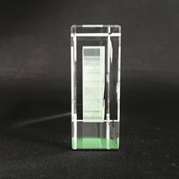 Neelpure 178042 Trofeo de Cristal K9 Transparente Rectangular Personalizado con Grabado Láser DIY