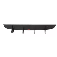 KSEEK Accessoires de voiture Extension de diffuseur noir mat pour VW GOLF 8