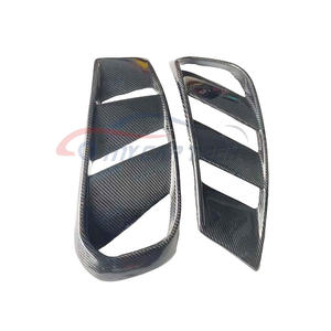 Évent de pare-chocs avant en fibre de carbone pour <span class=keywords><strong>Mercedes</strong></span> Benz GLA200 GLA45 X156 2014 2015 2016 2017 2018 2019 - Product Image 1