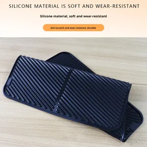 Grenzüberschreitende Neue Katzenstreu-Matte aus Silikon, Rutschfest, Faltbar, Extra Groß, Rechteckig, Guangdong Modell 0036, zur Vermeidung von Streuung - Product Image 3