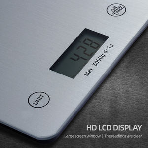 Canny स्वस्थ घर खाद्य पैमाने 5 kg धड़ा समारोह रसोई डिजिटल पैमाने पर तौलना - Product Image 2