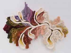 Grand Textile Horizontal 3D Décor Tapisserie <span class=keywords><strong>Murale</strong></span> Tissé Oeuvre <span class=keywords><strong>Murale</strong></span> <span class=keywords><strong>Horizontale</strong></span> Fibre Art Suspendu pour la Décoration Intérieure - Product Image 4