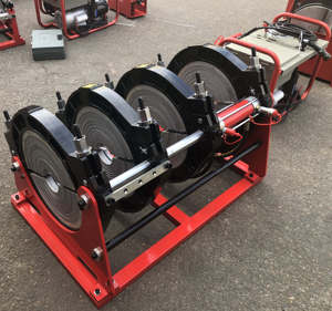 เครื่องเชื่อมท่อ HDPE ไฮดรอลิก ขนาด 40-160 มม. ลดราคาพิเศษ อุปกรณ์เชื่อมต่อแบบเทอร์โมฟิวชั่น เครื่องเชื่อมท่อ HDPE - Product Image 3