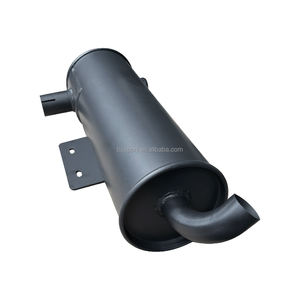 उच्च प्रदर्शन स्टेनलेस स्टील ट्रैक्टर मफलर फ्लैंज लॉक प्रकार, मजबूत सीलिंग निकास प्रणाली - Product Image 3