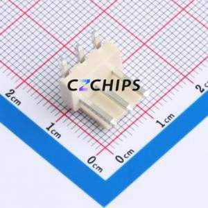 VH3.96-3P WZMS Wire-to-<b>Board</b> <b>Pin</b> Header Bent Lead Through Hole,P=3.96mm Connector 1x3P 3.96mm Right Angle Insert VH - Product Image 1