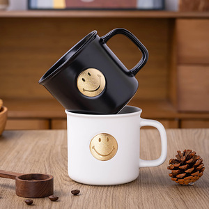 แก้วเซรามิก 380 มล. ชุบทอง สไตล์เรโทร แก้วกาแฟ ของขวัญสำหรับใช้งานทั่วไป - Product Image 4