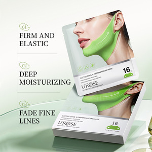 มาส์กหน้า UROSE Cactus Cool V-Firming 16 กรัม บำรุงผิวชุ่มชื้น กระชับรูปหน้า - Product Image 2