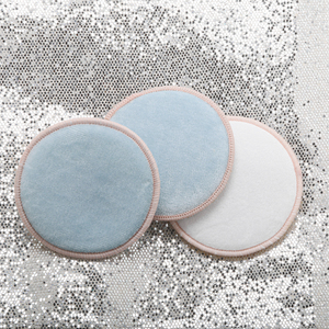 Éponges nettoyantes pour le visage en coton réutilisables en gros, tampons démaquillants doux et absorbants, logo personnalisé - Product Image 3