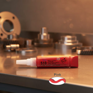 Sellador líquido rosa de alta temperatura de 50ml 510, sellado de brida anaeróbica de un solo componente para sellado plano de bridas - Product Image 1