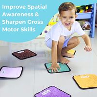 Tapis sensoriels Montessori étiquetés pour enfants autistes : les indispensables pour l'ergothérapie des tout-petits et des enfants en bas âge (vente en gros)