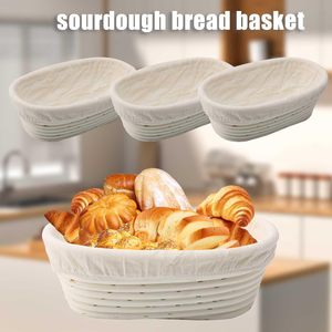 High Quality Natural Rattan Handmade Eco-Friendly Dishwasher Safe Oven Safe <b>Baking</b> Basket Custom Logo for Bread Proofing Flour - Product Image 4