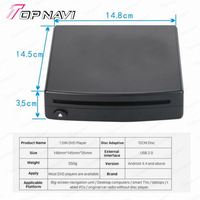 Boîtier CD/DVD pour autoradio universel, lecteur CD pour voiture, unité centrale Android, électronique automobile, accessoires vidéo pour voiture