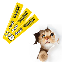 O'cat Friandises humides pour chat au poulet, nourriture liquide crémeuse et nutritive pour animaux de compagnie
