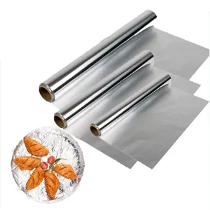 50m 100m 150m 300mm length aluminum foil roll supplier from china for household