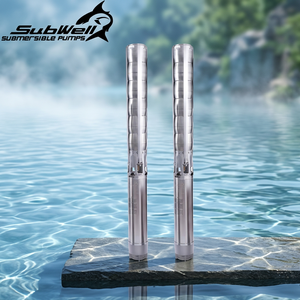 SubWell Stainless Steel Multistage Submersible <b>Pump</b> 63m Head 3-Phase <b>Electric</b> High Pressure <b>Water</b> <b>Pump</b> OEM 5 HP - Product Image 1
