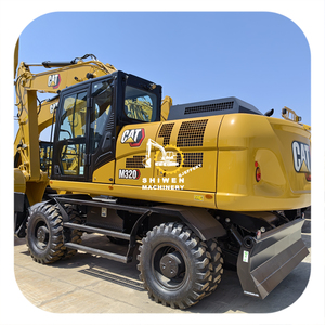 Excavatrice sur roues Caterpillar M320 de 20 tonnes avec moteur C4.4, excavatrice sur roues de haute qualité CAT M320 M320GC M315 M315GC, livraison gratuite - Product Image 1