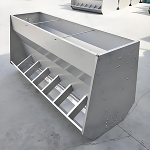 Thép không gỉ lợn ăn máng | nhà máy Bán buôn giá chăn nuôi thiết bị nông nghiệp cho chăn nuôi nông nghiệp - Product Image 1