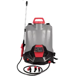 Pulverizador de plástico com bateria de lítio, pulverizador elétrico portátil de mochila para jardim, 20L, boa venda