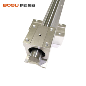 Tuyến tính hướng dẫn thanh trượt đường sắt chế biến gỗ Bảng Saw nhôm chủ hình trụ trục quang SBR loạt mang - Product Image 5