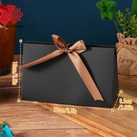 Baoren Wholesale One-Pc Foldable Paperboard Boxes Triangular Paper Candy Packaging Box Wedding Candy Party Gift Boxes with LOGO