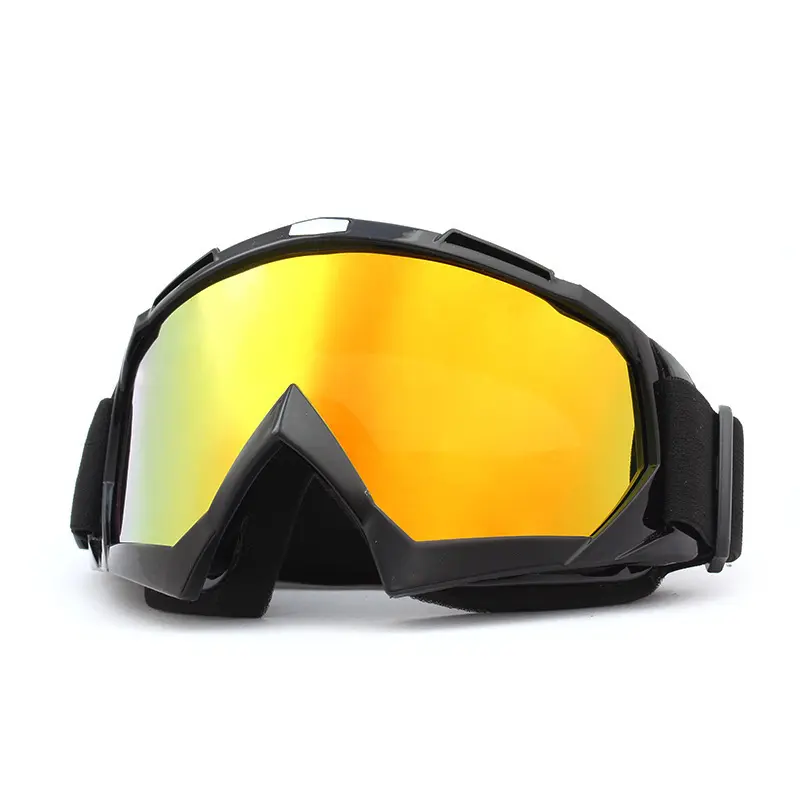 स्कीइंग काले चश्मे विरोधी कोहरे स्कीइंग Eyewear सर्दियों स्नोबोर्ड साइकल चलाना मोटरसाइकिल Windproof धूप का चश्मा आउटडोर खेल सामरिक चश्में