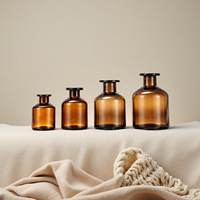 Diffuseur de parfum en verre ambré de style nordique moderne, flacon personnalisé avec logo, pour mariage, spa, maison, bureau, décoration