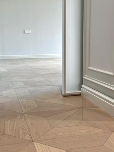 Instalación de bloqueo de clic para suelo de parquet de roble crema francés Versailles de gama alta de estilo moderno para dormitorios - Product Image 4
