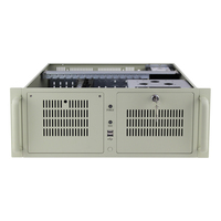 Chasis de Control Industrial TOPLOONG IPC510L de Siete Ranuras, ATX 4U, Compatible con ATX y Fuente de Alimentación Redundante