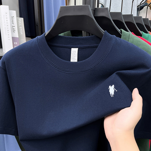 T-shirt Estiva da Uomo Stile Retrò - 100% Cotone Lavorato a Maglia Stampa Casual Stile Basic - 300g - Qualità Superiore - Ingrosso - Product Image 5