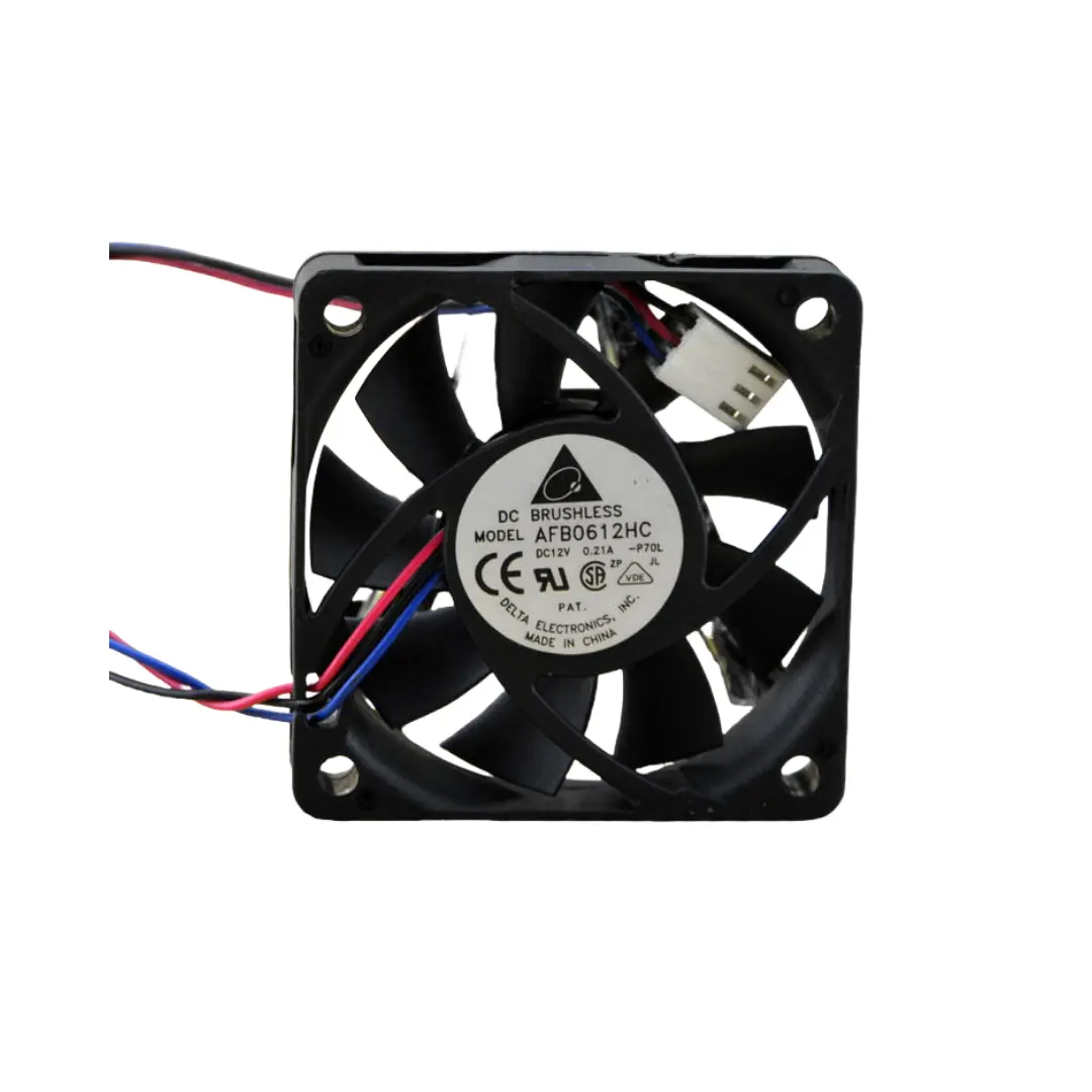 1PC DELTA AFB0612HC Ventilateur de refroidissement 12V 0.21A DC Brushless Fan 3-Wires Case 60x60x13 AFB0612HC