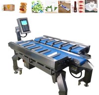 Machine d'emballage horizontale de poulet de porc linéaire granule contrôle automatique peseur multi-tête compact