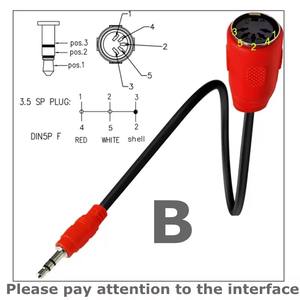 ปลั๊ก DIN 5 พินตัวเมียถึง 3.5 มม.(1/8 นิ้ว) <span class=keywords><strong>TRS</strong></span> สเตอริโอแจ็คตัวผู้สายแปลงสำหรับคีย์บอร์ด <span class=keywords><strong>MIDI</strong></span> IK มัลติมีเดีย - Product Image 5