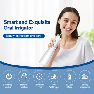 Harga grosir pabrik irigator Oral Gigi IPX7 pilihan Flosser air untuk rumah kantor dan perjalanan