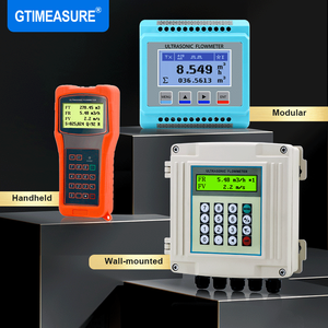Compteur de débit d'eau ultrasonique portable industriel, compteur de débit ultrasonique mural pour la <span class=keywords><strong>mesure</strong></span> de l'eau chaude et froide - Product Image 6