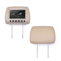 Moniteur universel d'appui-tête de voiture de 7 pouces Divertissement de siège arrière Lecteur multimédia USB SD Moniteur d'appui-tête de divertissement de siège arrière