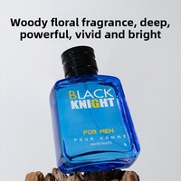 Parfum pour homme Black Knight, best-seller, parfum léger longue durée, notes boisées marines de patchouli
