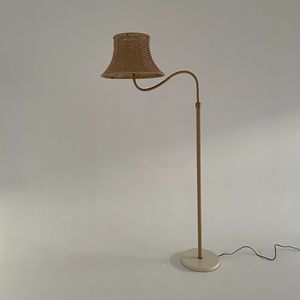 Lampe sur pied vintage Vision Crown en bois massif, source de lumière LED, commande par interrupteur, pour salon, chambre à coucher, usage domestique - Product Image 3