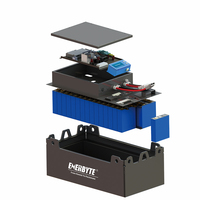 Paket Baterai Li-Ion Enerbyte Deep Cycle Solar LiFePO4 Lithium Ion untuk RV, Golf Cart, AGV, ISO