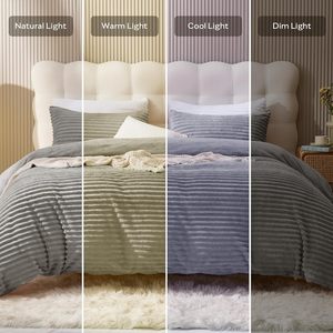 <b>Comforter</b> <b>Set</b> King Size Piece Quilted Bedding <b>Set</b> High-Density Anti-Wear for Hotel Guesthouse Procurement - Product Image 4