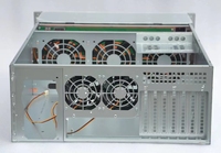 Casing Server Rak 20-Bay Hot Swap ATX dengan Drive Optik, Konstruksi Plastik Baja, Pendingin Kipas, Panel Samping - Ready Stock